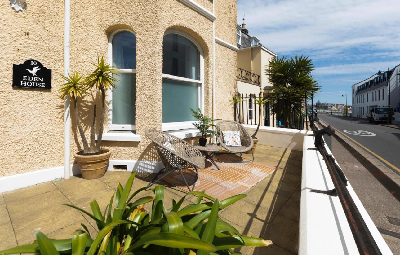 Eden House & Aquila House - Beach Apartments & Suites Saint Helier Bagian luar foto